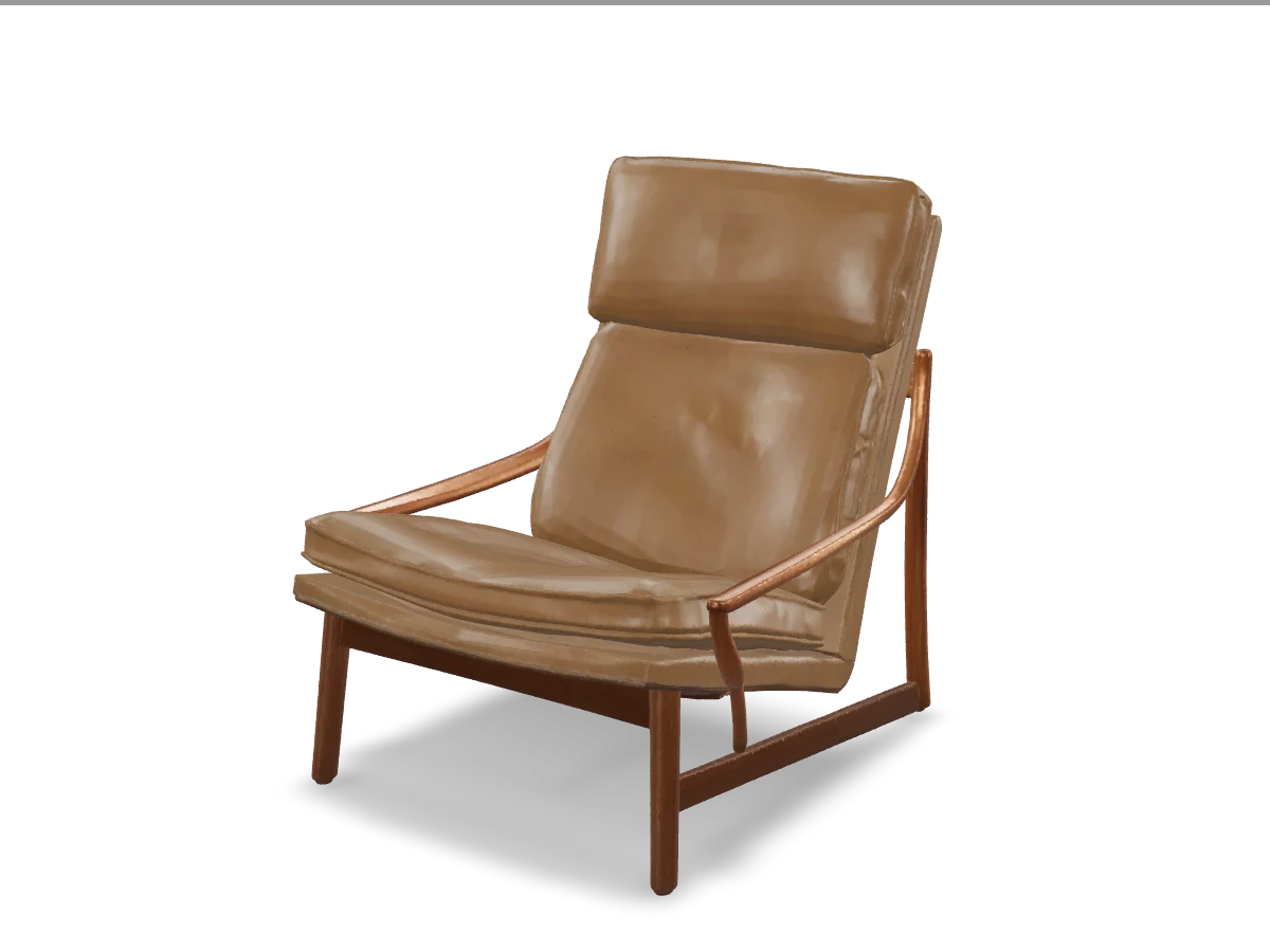 Before: the lounge chair